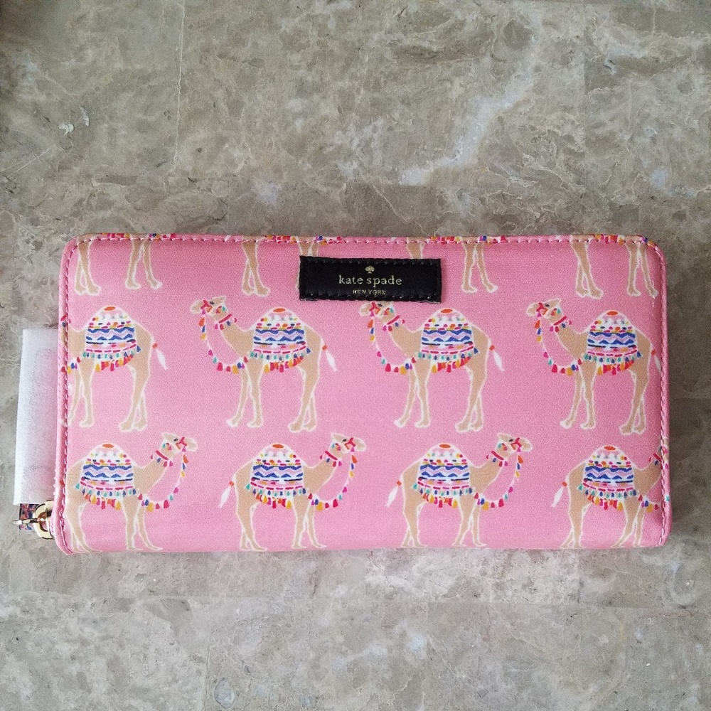 Kate Spade Daycation Camel Wallet
